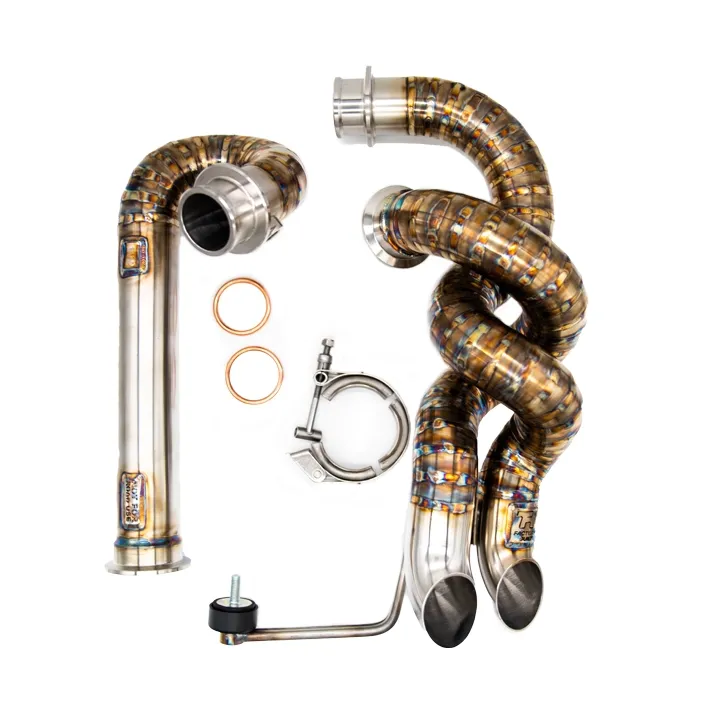 Handcrafted Twisted Exhaust